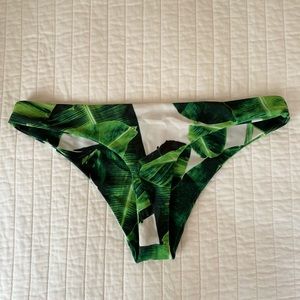 Stone Fox Swim Banana Leaf Bikini Bottoms